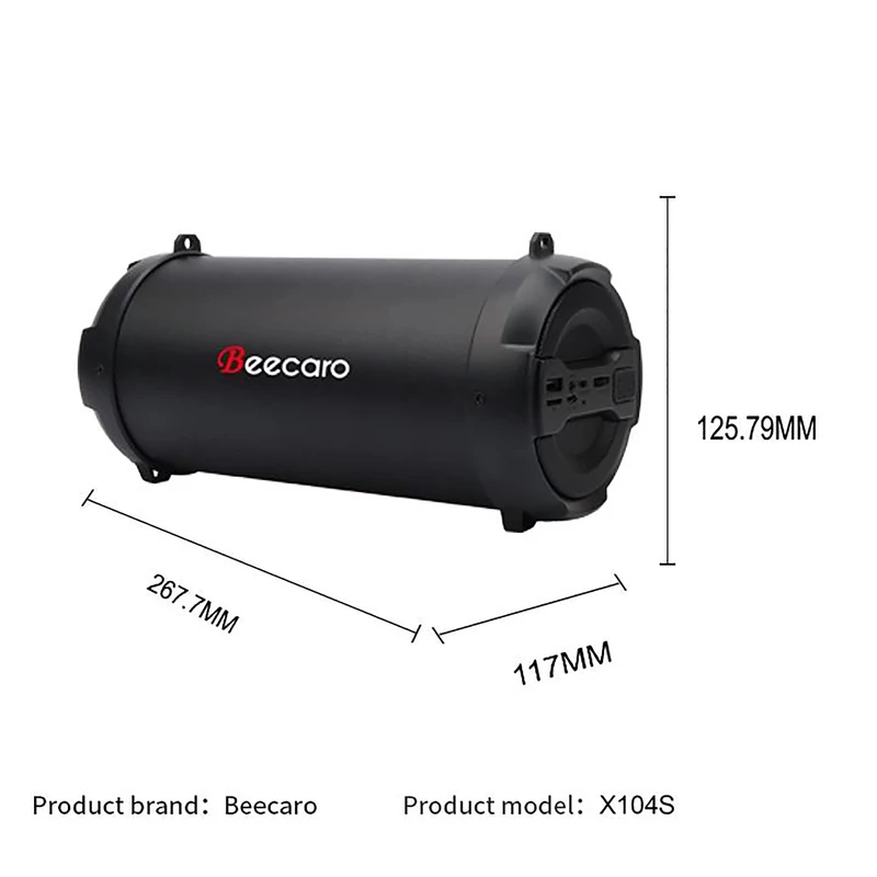 اسپیکر بلوتوثی Beecaro مدل X104S